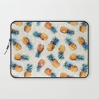 Buteri Eratio Pineapples Crystals Neoprene Protective Laptop Sleeve 13 Inch MacBook Air Case MacBook Pro Sleeve and 13 Inch Laptop Bag Cover