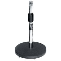 On-Stage DS7200C Adjustable Desktop Microphone Stand, Chrome
