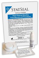 BioLife StatSeal (BioSeal CVC) Wound Topical Powder -ONE- Bottle Applicator WoundSeal Pro Urgent QR Sterile Stop Blood