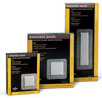 Gauze, Bordered, 2" X 2"(1" X 1"pad)strl