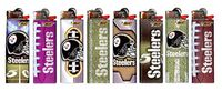 Bic Pittsburgh Steelers Lighters 8 Pack, NFL Officially Licensed Cigarette Lighters