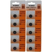 CR1216 Lithium Button Cell Batteries (Pack of 10)