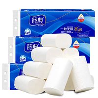 ShaiTaiYang Toilet Paper Ultra Strong, 12 Rolls, 4-Ply Soft Ultra Professional White Toilet Paper,Value Size Advanced Bath Tissue Rolls, Silky & Smooth Soft Home Kitchen Toilet Tissue (A)