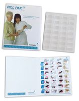 Pill Pak - Weekly Four Times a Day Blister Pack (10 Pack) Pill Organizer