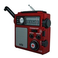 American Red Cross FR300 Emergency Radio, Red