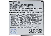 Cameron Sino 600mAh Li-ion High-Capacity Replacement Batteries for Audiovox CDM-1400, fits Audiovox BTR1400, BTR-1400, UTStarcom BTR1400