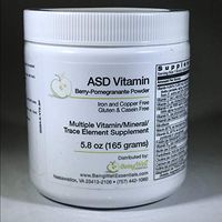 ASD Vitamin Berry-Pomegranate Powder for Children with Autism Spectrum Disorder Multiple Vitamin/Mineral/Trace Element Supplement
