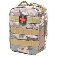 Zfusshop First Aid First Aid Kit Bag Game Outdoor Survival Gear, Camping Hiking Medical Bag Emergency Survival Storage Case Home,Office,Travel,Workplace (Color : A)