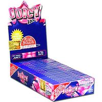 Juicy Jay's Flavored Papers 32 Leaves 1 1/4 Bubblegum Pack Of 24