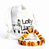 Lolly Llama Adult Baltic Amber Bracelet - All Natural Pain Relief for Adults to Help Migraines, Sinus, Arthritis and More! - Multi-Stone …