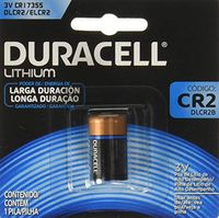 Duracell DL-CR2 CR2 Lithium Photo Battery
