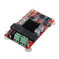 WINGONEER TDA7492 2 x 50 Watt Dual Channel Amplifier Wireless Digital Bluetooth 4.0 CSR8635 Audio Receiver Amplifier Board 50W + 50W