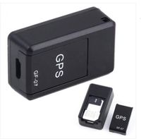 Magnetic GPS Tracker Mini Portable Real Time Personal and Vehicle GPS Magnetic SOS Tracker Locator Device (Black, 352014mm)