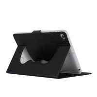 TechCode iPad Mini Case Cover, Premium PU Leather Solid Color Lightweight Slim-Fit Folding Flip Stand Folio Cover Protective Case for 7.9'' iPad Mini/Mini2/Mini3/Mini4,Black