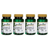 Swanson Oregano & Peppermint Oil 60 Sgels (4 Pack)