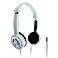 GRAPHICS & MORE Shih Tzu Puppy Dog Jester Blue Novelty Travel Portable On-Ear Foldable Headphones