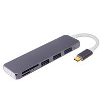 UMei USB C Hub Type C Hub 3 USB 3.0 HDMI Adapter Mac Type c Hub SD/TF Card Reader Adapter for MacBook Pro