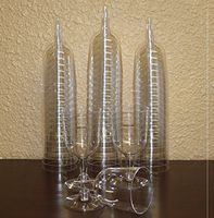 Polar Ice CLE200W 5.5 Ounce Wine Glass 200-Plastic Stemware (5.5 oz Each) (Box of 200)