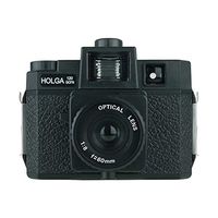 Holga 120GCFN Black with Glass Lens and Colored Flash 120 Format Film Camera