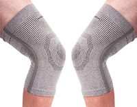 (PK of 2) Incrediwear Knee Sleeve - Radical Pain Relief for Aches & Injuries (M)