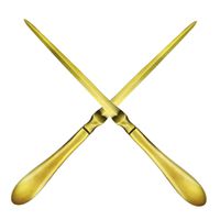 Letter Opener 2 Pieces Copper Envelope Opener Knifes Metal Letter Opening Knife 9 Inches Envelope Slitter