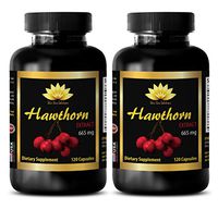antioxidant Complex - Hawthorn Extract 665MG - Dietary Supplements - Hawthorn Dry - 2 Bottles (240 Capsules)