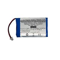750mAh/3.7V Replacement Battery For Sony Portable Reader PRS-500, Portable Reader PRS-500U2, Portable Reader PRS-505, Portable Reader PRS-505/LC, Portable Reader PRS-505/RC, Portable Reader PRS-505/SC