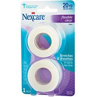 3m Nexcre Flex Clr FST Ad Size 2pack 3m Nexcre Flex Clear First Aid Tape 1 X 10yd 2pk