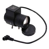 Yohii 5-50mm 1/3" Format F1.6 Aperture CS Mount DC Auto Varifocal IR CCTV Lens for Box Body Camera