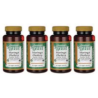 Swanson Moringa Oleifera 60 Veg Capsules (4 Pack)