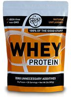 TGS All Natural 100% Whey Protein Powder - Unflavored 2lb