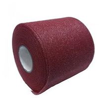 FAZ Sports PW Athletic Tape Foam Underwrap Pre-Wrap. Perfect as Base Layer Under Athletic Taping of Ankles, Wrists, Hands and Knees. 2 3/4"x30 Yards (Maroon, 48 Pack)