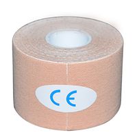 yingfeg bb Sports Tape Athletic Cotton Tape Kinesiology Tape Gentle Adhesive Fitness Tape 1.97In X 5.47yds for Athlete,Trainer,Fingers,Ankles,Wrist,Shoulder 2 Rolls Beige