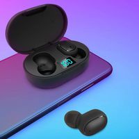 ferren A6S Smart Digital Display Bluetooth Earphone Wireless Sports Mini Stereo Bluetooth Headsets
