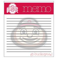 The Fanatic Group Ohio State Buckeyes Memo Note Pad - 2 Pads