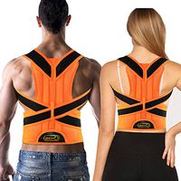 Back Brace Posture Corrector for Women & Men, Adjustable Back Brace & Shoulder Support Body Shaper Improves Posture and Provides Lumbar Back Brace|Upper Back Pain Relief (L)