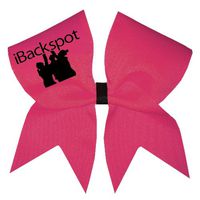 Chosen Bows New iBackspot Cheer Bow- Hot Pink