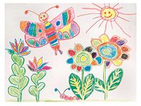 School Smart Value Drawing Paper, 50 lb., 9 x 12 Inches, Soft White, Pack of 500