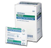 Kendall Telfa Sterile Pads 2"X3" 1'X Peel Back Package - Case of 2400 - Model 1961
