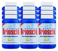 Brioschi Effervescent 8.5oz (12 Bottles) The Original Lemon Flavored Italian Effervescent 12 Bottles