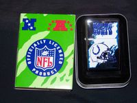 Zippo NFL Indianapolis Colts National Football League High Polish Chrome Lighter