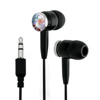 GRAPHICS & MORE Christmas Holiday Santa Catching Snowflakes Novelty in-Ear Earbud Headphones
