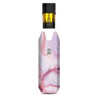 IT'S A SKIN Decal Vinyl Wrap Compatible with STIIIZY BIIIG Big <b>TM</b> Premium Vaporizers Sticker Sleeve Cover | Vape Stickers Skins Cover| Pink Stone Marble Geode
