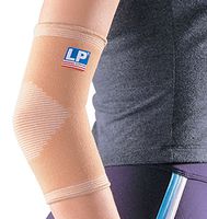 LP Ceramic Elbow Support (Unisex; Tan), Medium