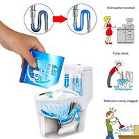 Faxiang Pipe Dredging Agent Drain Cleaners Drainage Agent Floor Drain Kitchen Or Toilet Sewer Blocking Strong Cleaning Agent 50g/bag