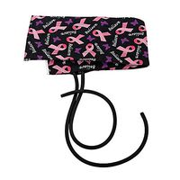 Prestige Medical Blood Pressure Cuff & Bladder Replacement Pink Ribbon Black