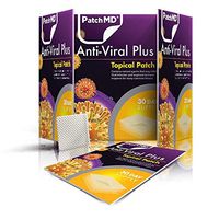 PatchMD – Anti-Viral Plus Topical Patches – Natural Ingredients, May Inhibit Viral Infection, Augment Immune Response for Many Common Viruses– 30 Day Supply