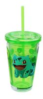 Pokemon Bulbasaur 18oz Carnival Cup w/ Floating Confetti Pokeballs