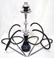 Sale!! 4 Hose Hookah Shisha Pipe METROPOLITAN 23" Sheesha Narghile Party Social Smoking Set