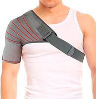 ORTONYX Shoulder Stability Brace Compression Sleeve for Rotator Cuff Support, Injury Prevention, Dislocated AC Joint, Labrum Tear, Frozen Shoulder Pain, Sprain, Soreness, Bursitis/XL
